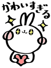 Cherry rabbit sticker #3485975