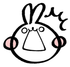 Cherry rabbit sticker #3485981