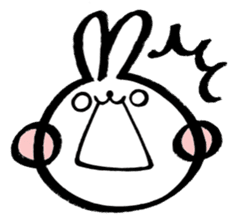 Cherry rabbit sticker #3485981