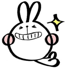 Cherry rabbit sticker #3485982