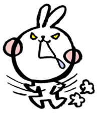 Cherry rabbit sticker #3485986