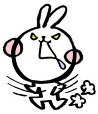 Cherry rabbit sticker #3485986