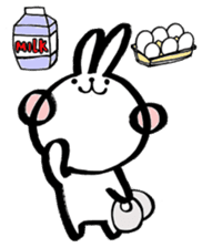 Cherry rabbit sticker #3485989