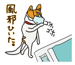 Capricious Leo in the hard day. sticker #3486000