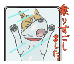 Capricious Leo in the hard day. sticker #3486005