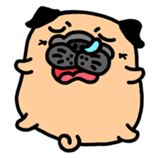 Joy's Pug World sticker #3486317