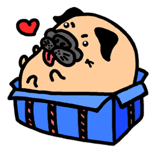 Joy's Pug World sticker #3486327