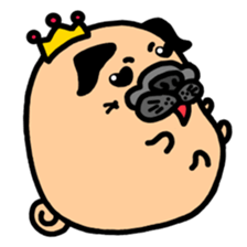 Joy's Pug World sticker #3486338