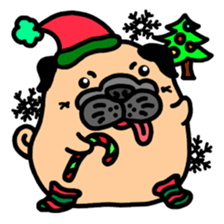 Joy's Pug World sticker #3486351