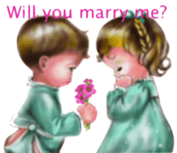 happy marriage sticker #3486493