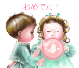 happy marriage sticker #3486496