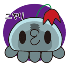 (^3^)The name of this alien is DAPPI. sticker #3486677