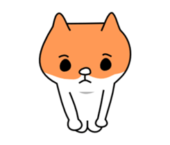 Lonely shy of hamster sticker #3487156