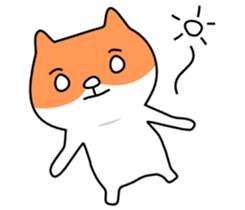 Lonely shy of hamster sticker #3487175