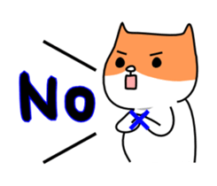 Lonely shy of hamster sticker #3487181