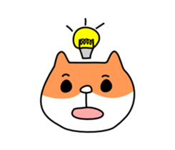 Lonely shy of hamster sticker #3487184