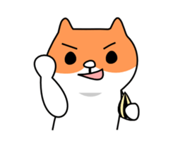 Lonely shy of hamster sticker #3487191