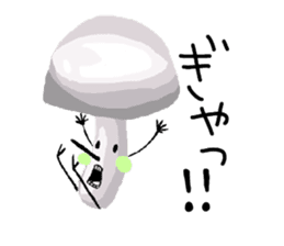 Child of mushrooms sticker #3487479