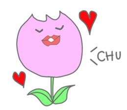 cute tulip sticker #3487600