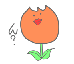 cute tulip sticker #3487602