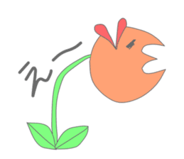 cute tulip sticker #3487605