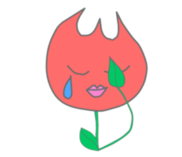 cute tulip sticker #3487610
