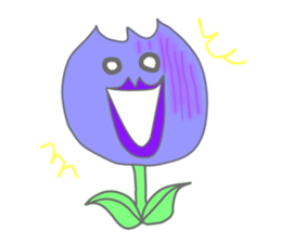 cute tulip sticker #3487630