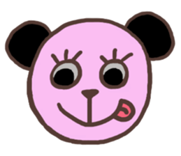 The healing panda 2 sticker #3487714