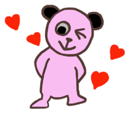 The healing panda 2 sticker #3487718