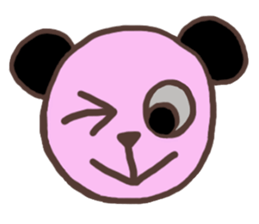 The healing panda 2 sticker #3487731