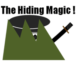 Japanese NINJA stickers English version sticker #3487811