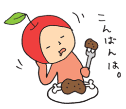 Mr.ringo and a little small sticker #3488116