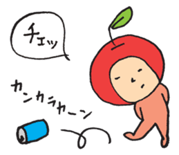 Mr.ringo and a little small sticker #3488141