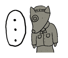 doken-ya chibi bow sticker #3488199