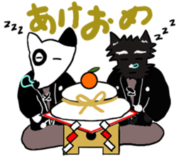 doken-ya chibi bow sticker #3488233