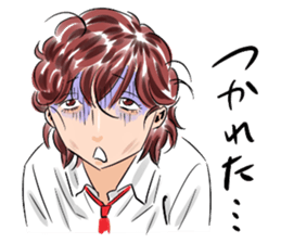 Be with Morisaki kun. sticker #3488403