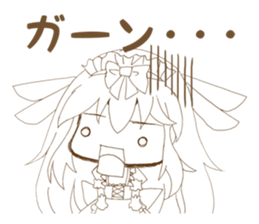Daily stickers of angel and devil maid sticker #3488440
