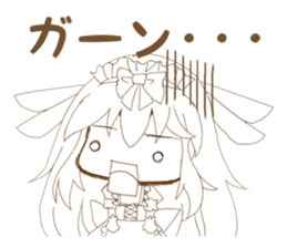 Daily stickers of angel and devil maid sticker #3488440