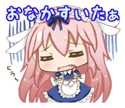 Daily stickers of angel and devil maid sticker #3488448