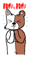cat-bear sticker #3488500