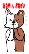 cat-bear sticker #3488500