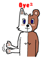 cat-bear sticker #3488511