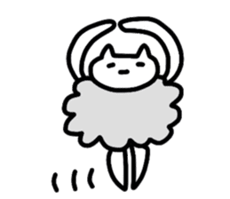 Cat Cloud sticker #3488757