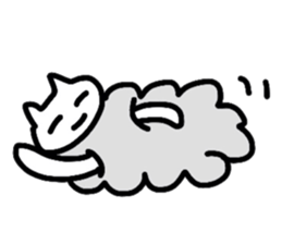 Cat Cloud sticker #3488758