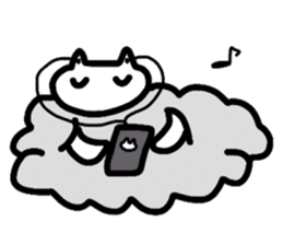 Cat Cloud sticker #3488761