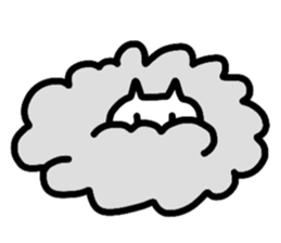 Cat Cloud sticker #3488763