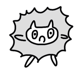 Cat Cloud sticker #3488772