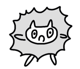 Cat Cloud sticker #3488772