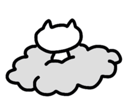 Cat Cloud sticker #3488777