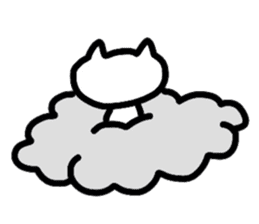 Cat Cloud sticker #3488777
